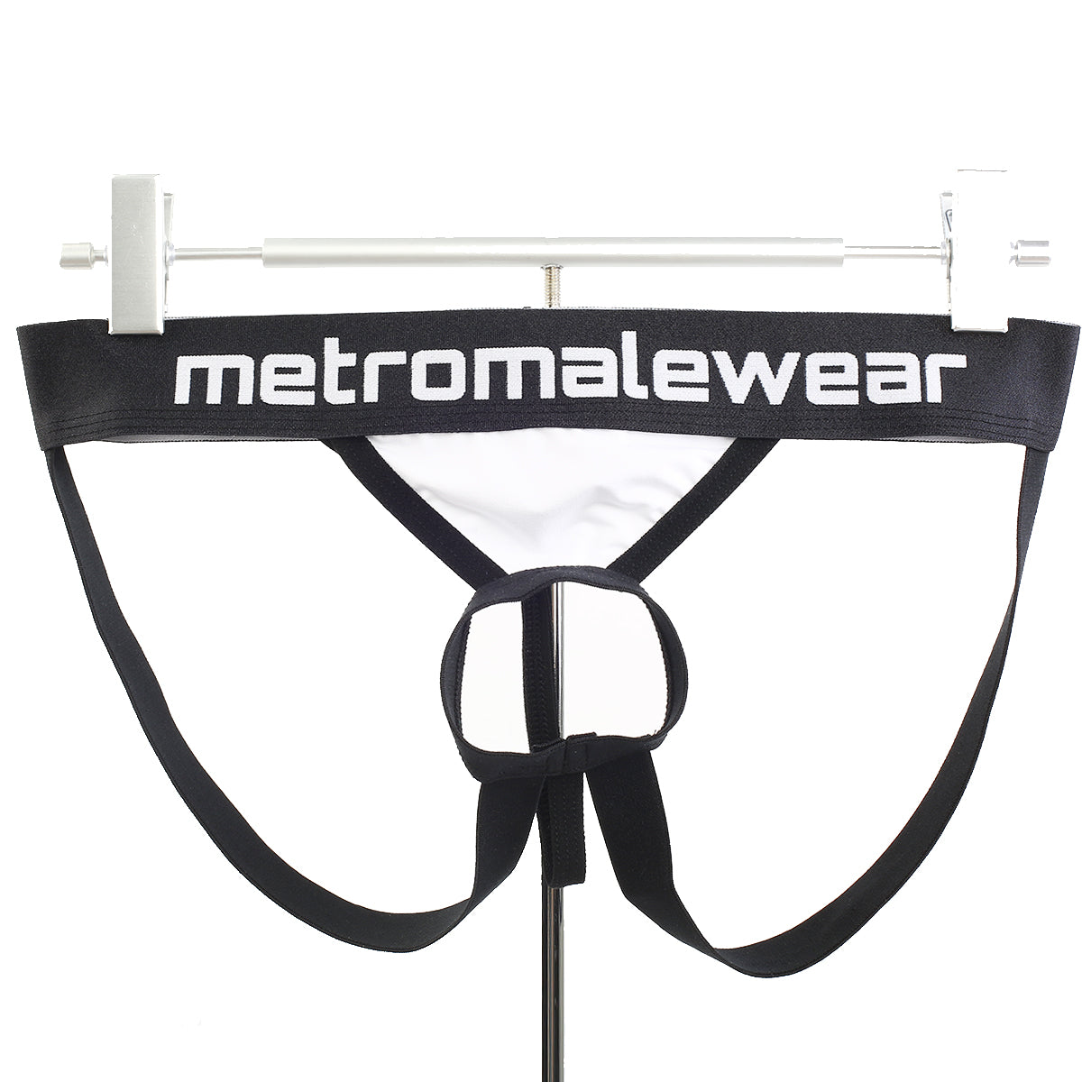 [M2W] Ball Holder Jock Strap White (0013-00)