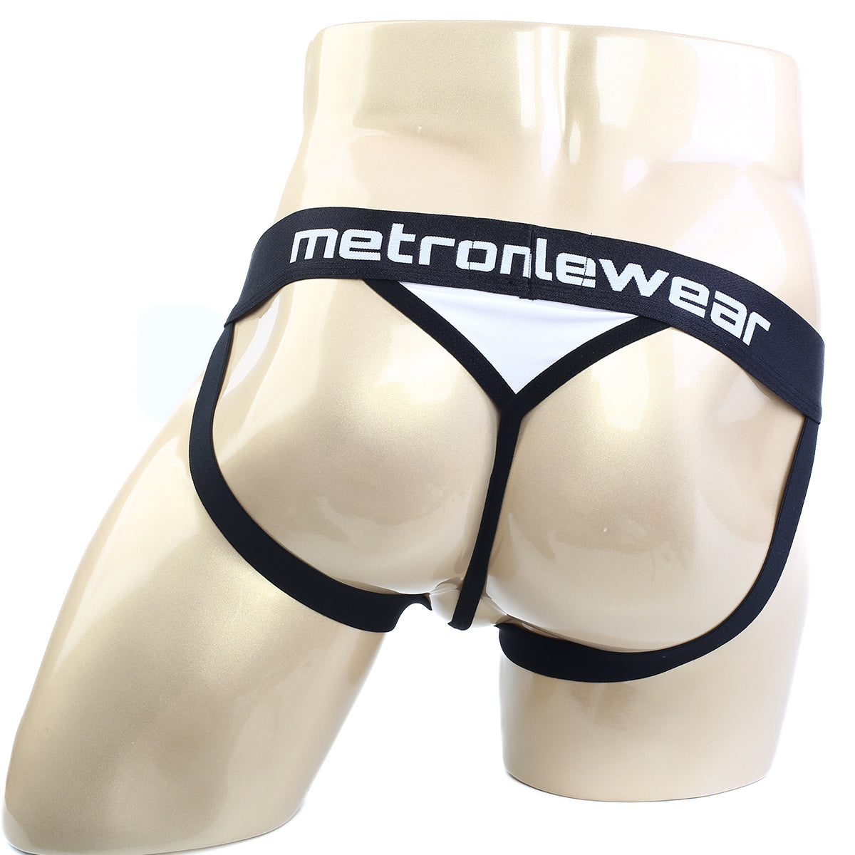 [M2W] Ball Holder Jock Strap White (0013-00)