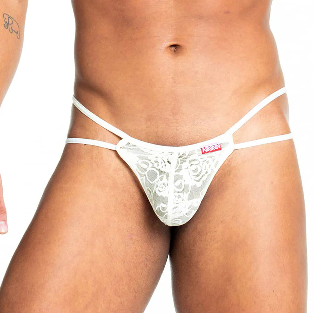 [M2W] Francisco G-String White (1025-00)