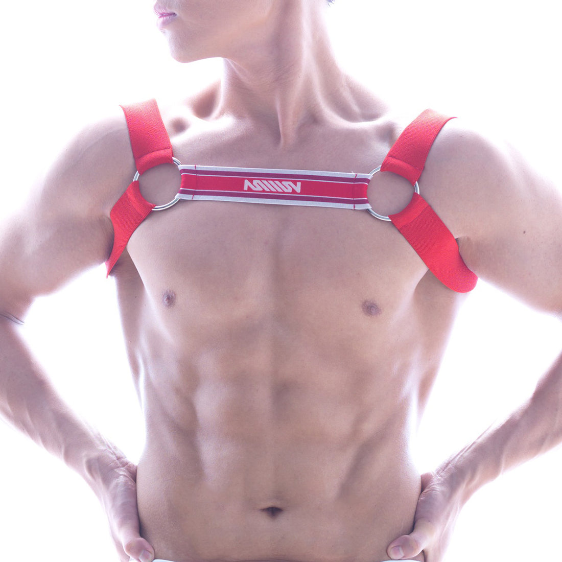 [M2W] Logo Harness Red (1200-12)