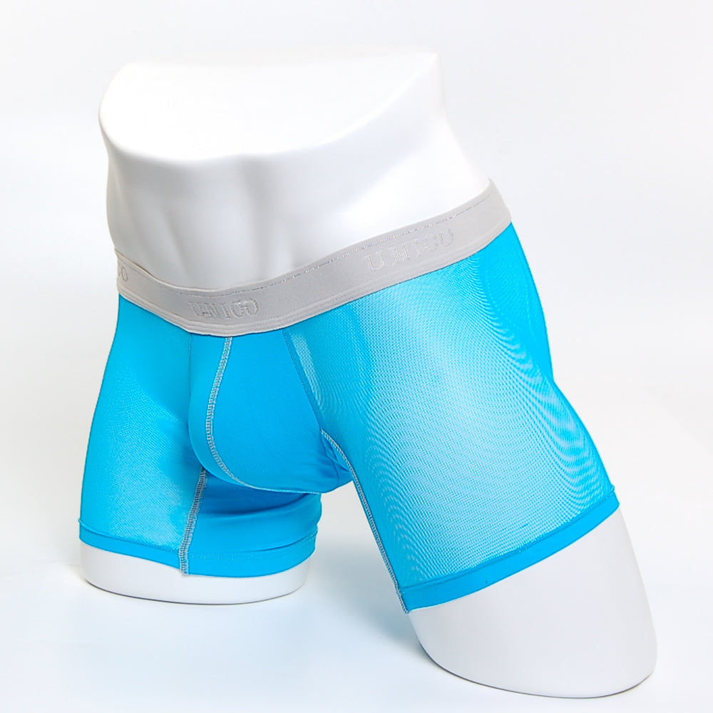 [Mundo Unico] Mesh Boxer Blue  10" (00383)