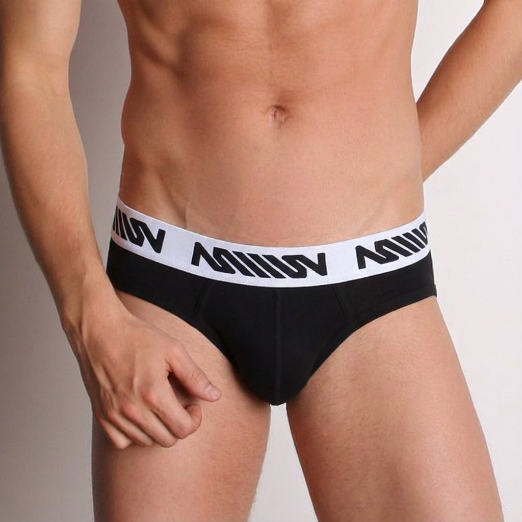 [M2W] Basic Hip Brief Black (1703-20)