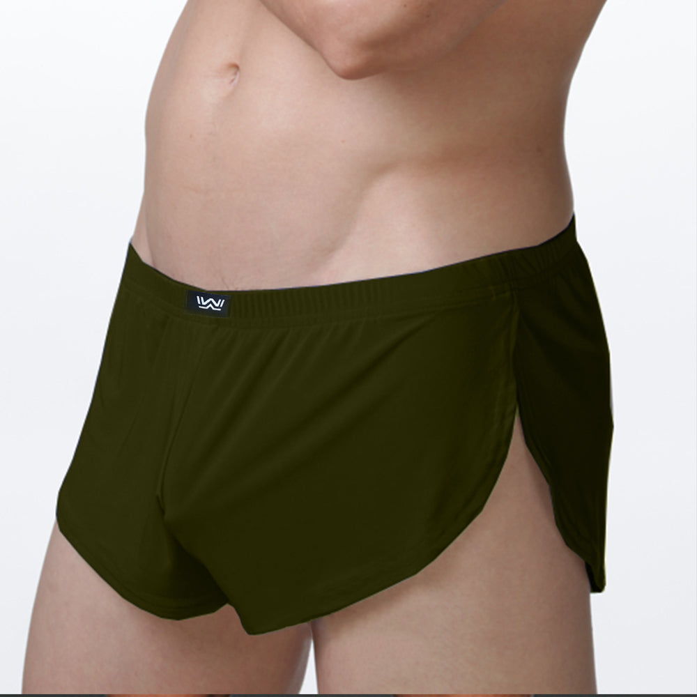 [M2W] Lounge Split Boxer Dark Green (2008-26)