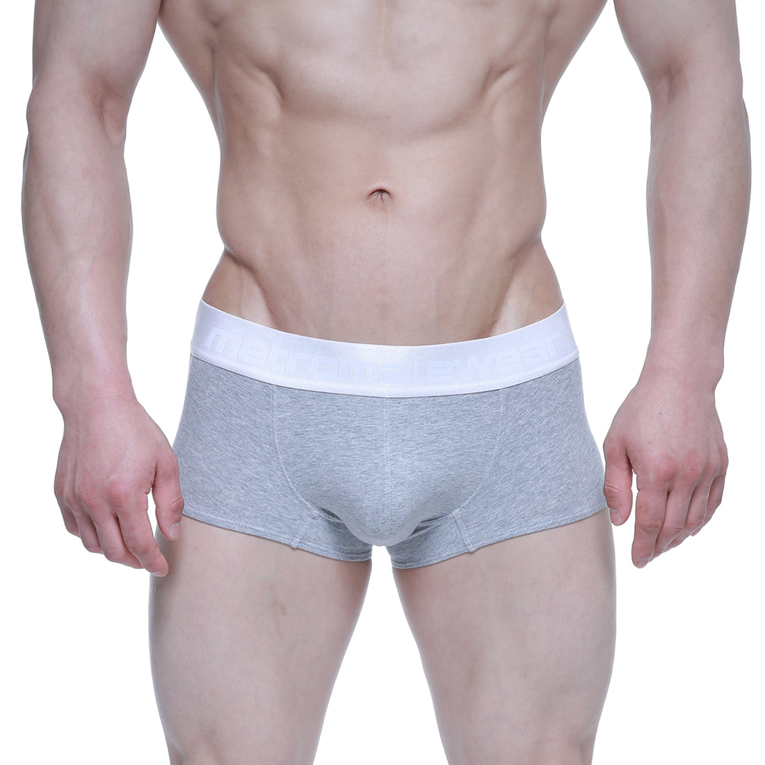 [M2W] Elemental Boxer Brief Gray (2029-10)