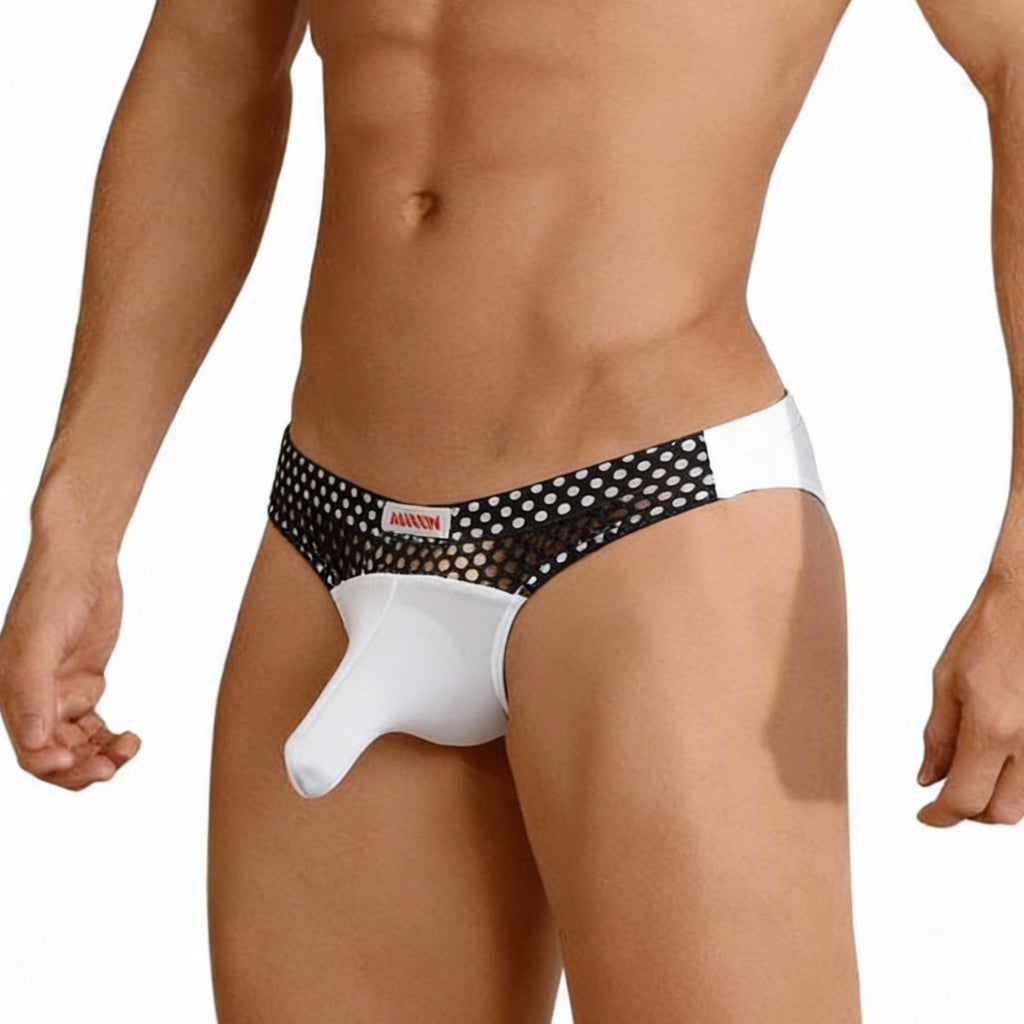 [M2W] Cannon Hip Brief Contrast White (2203C-00)