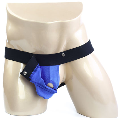 [M2W] SNAP JOCK STRAP ROYAL (2211-18)