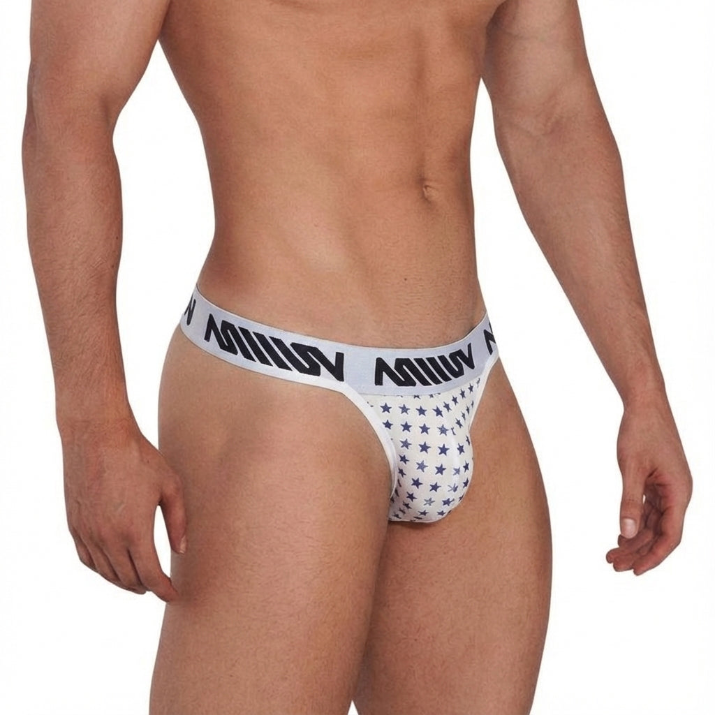 [M2W] Stripe Thong (2502-92)