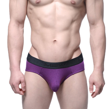 [M2W] Cotton Hip Brief Grape (3006-19)