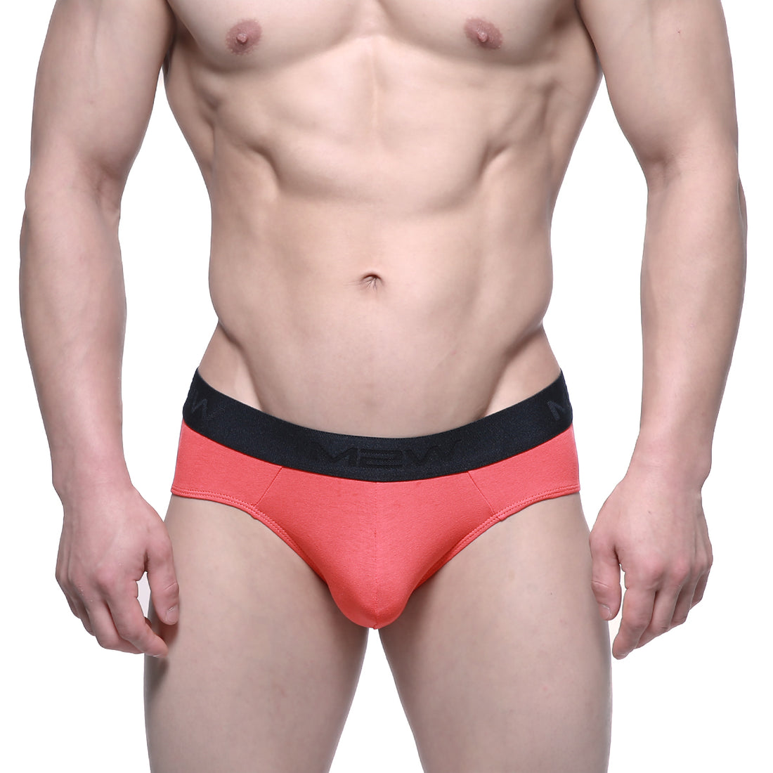 [M2W] Cotton Hip Brief Coral (3006-24)