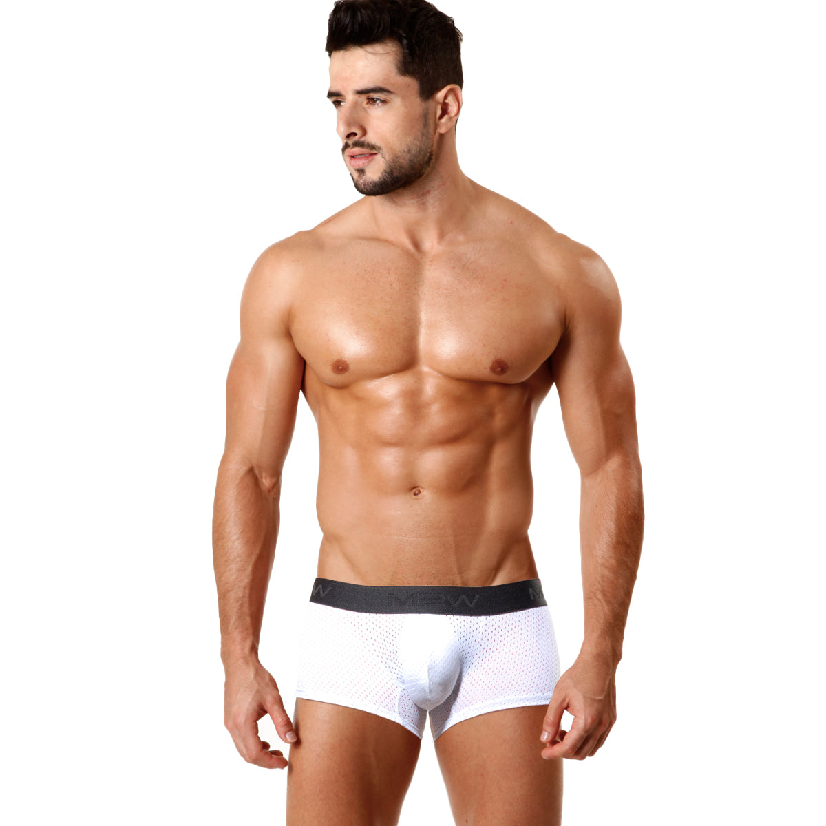 [M2W] MAX Mesh Boxer White (3013-74)