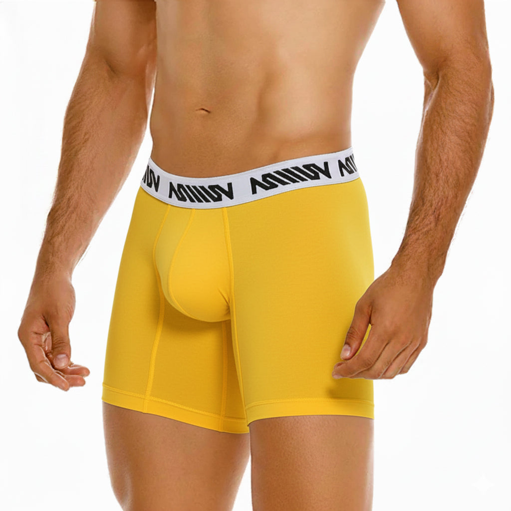 [M2W] Cotton Mid Boxer 10인치 Yellow (3023-15)
