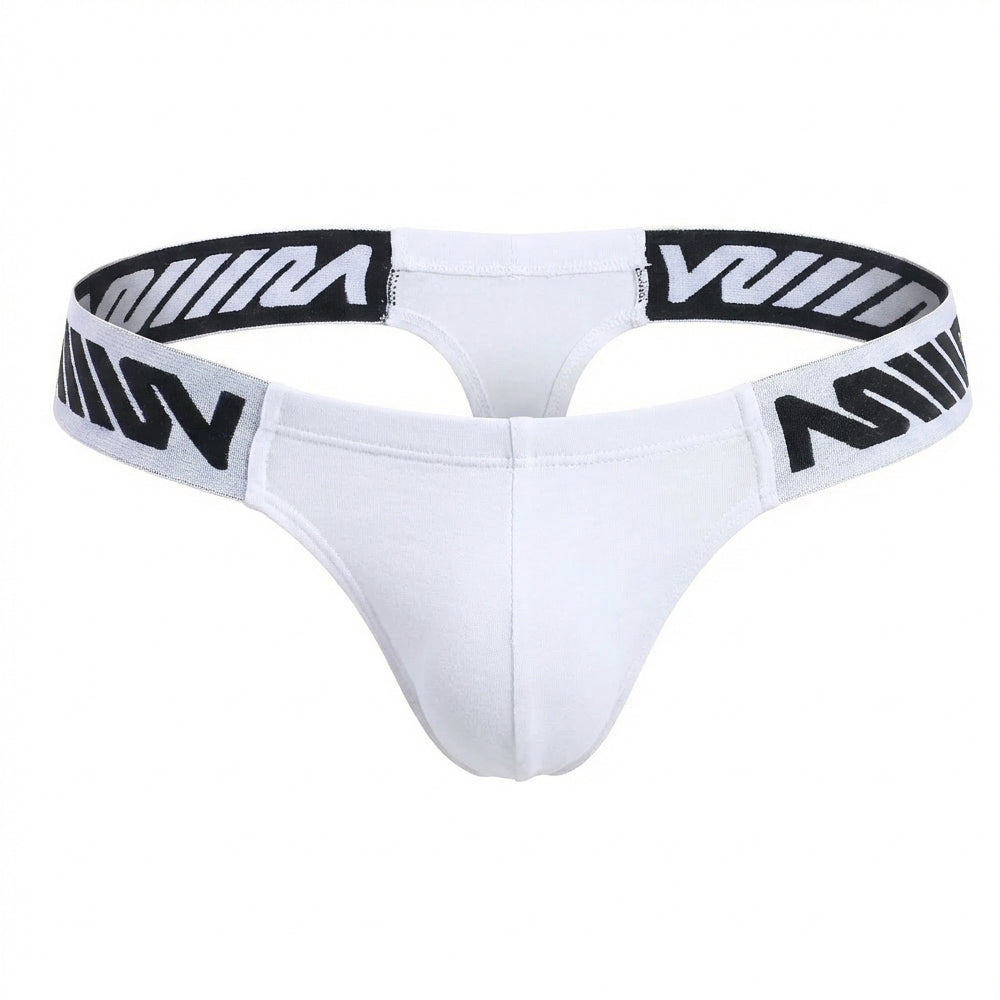 [M2W] Puente Thong White (3602-01)
