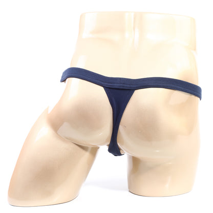 [M2W] Modern Pouch Thong Navy (4002-28)