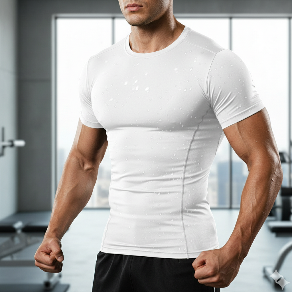 [Speedo] Seamless Short Sleeve Crew (440212)