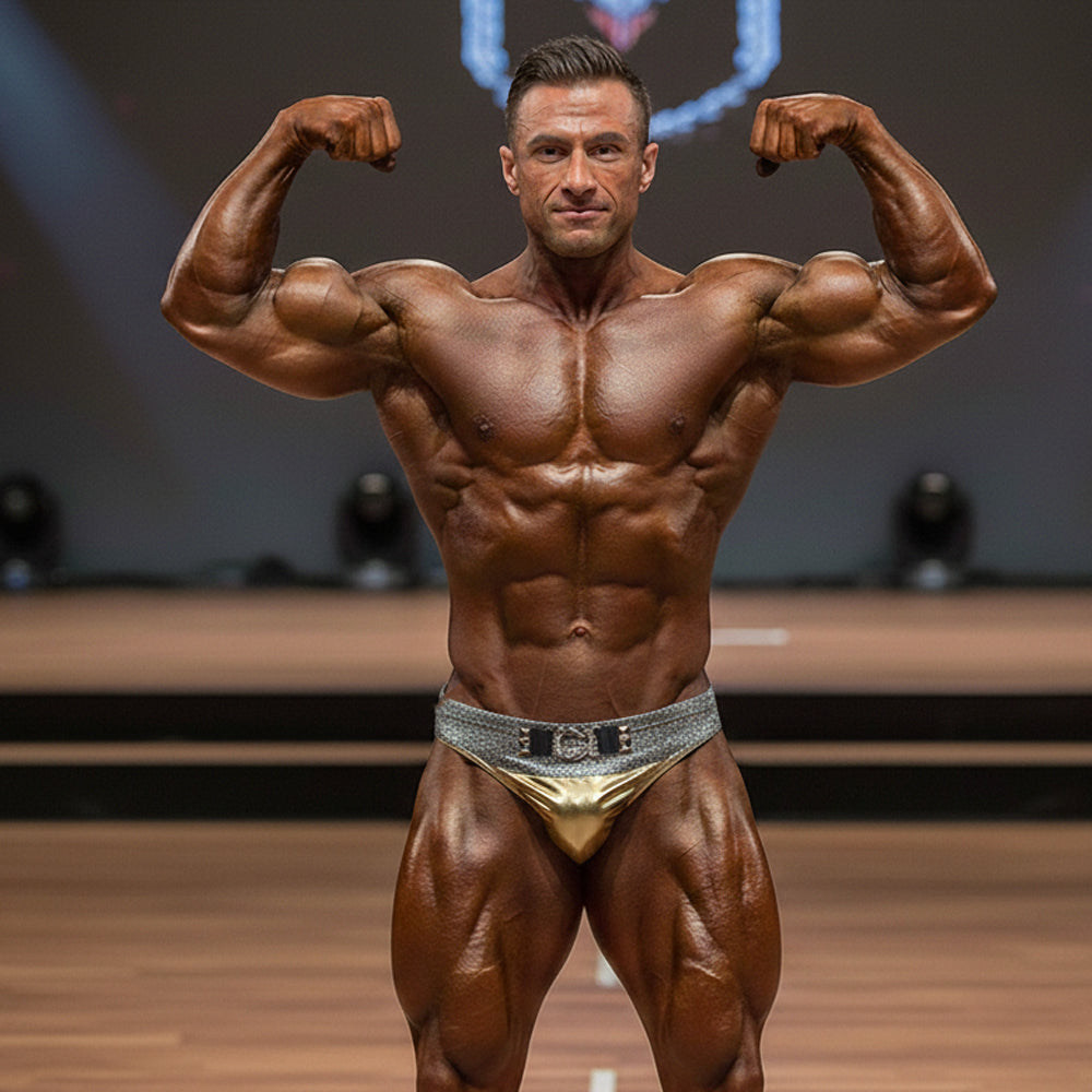 [MetroMuscleWear] Elia Muscle Trunk Gold (4700-04)