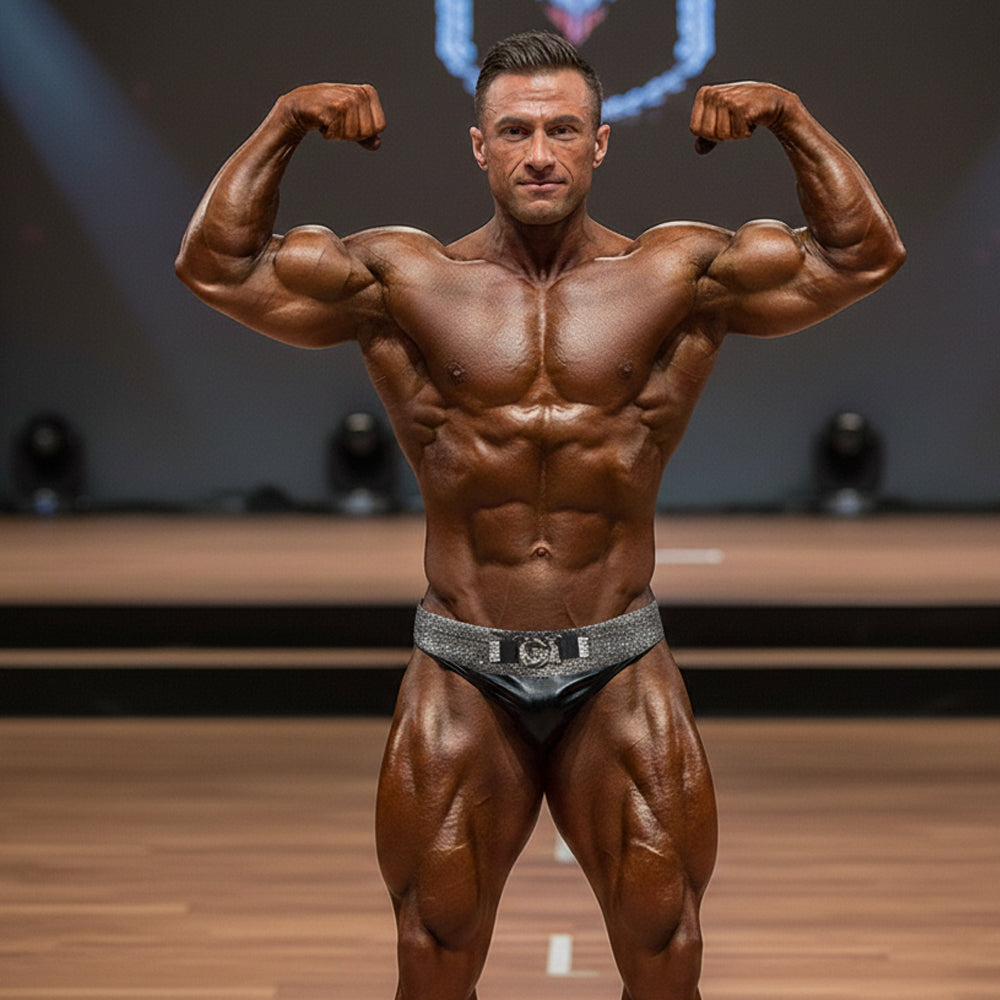 [MetroMuscleWear] Elia Muscle Trunk Black (4700-05)
