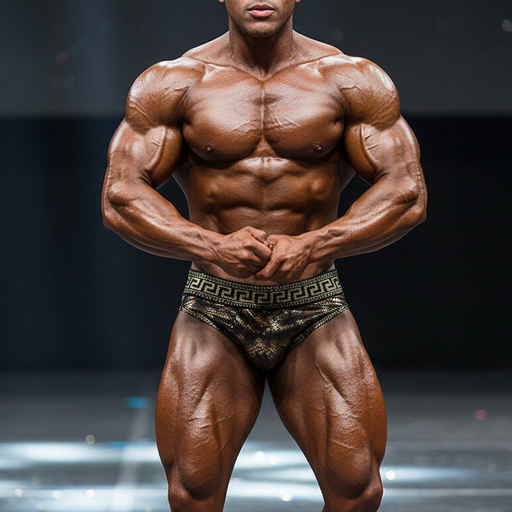 [MetroMuscleWear] Muscle Trunk Gold Cobra (4700-63)