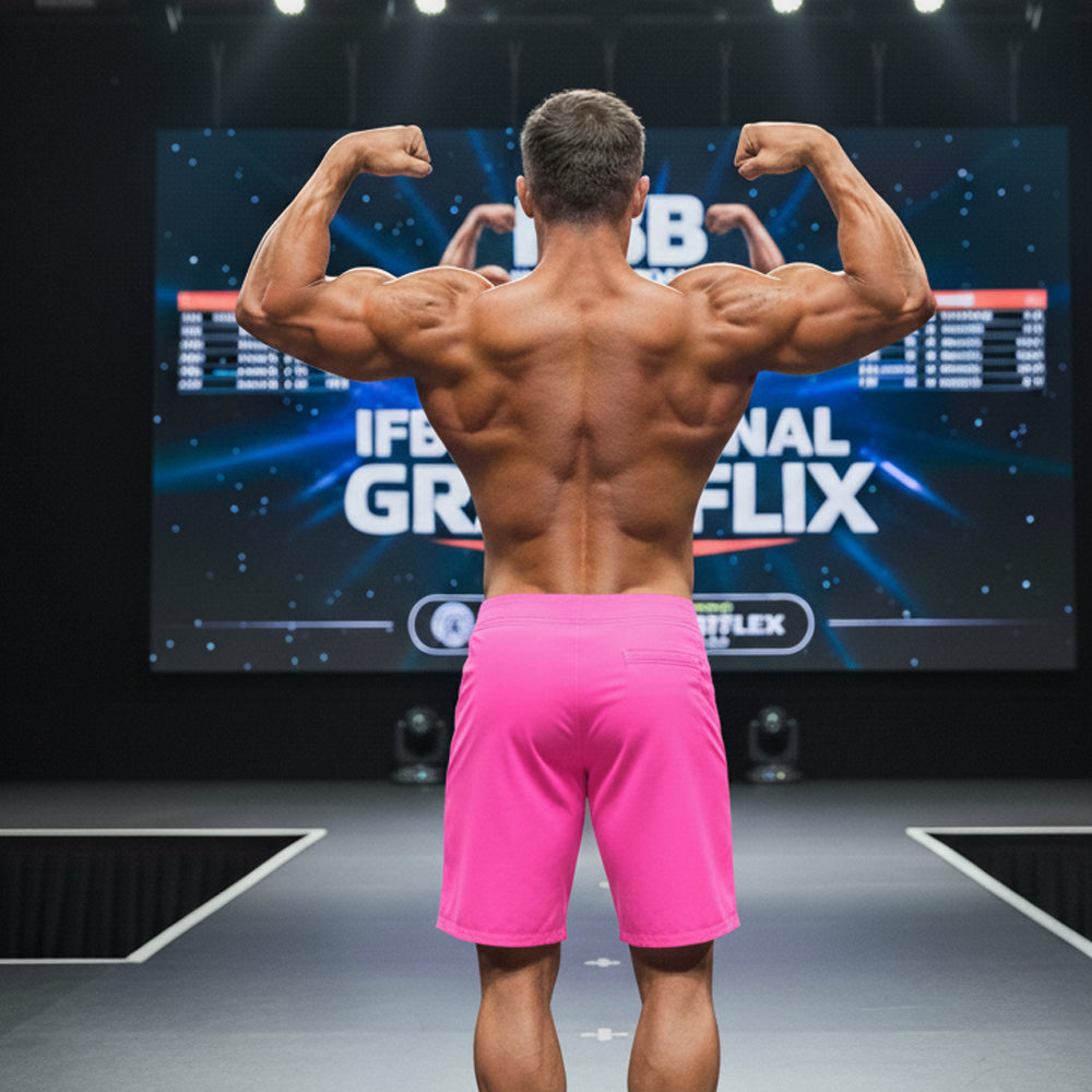 [M2W] Physique Board Short Neon Pink (4706-02)
