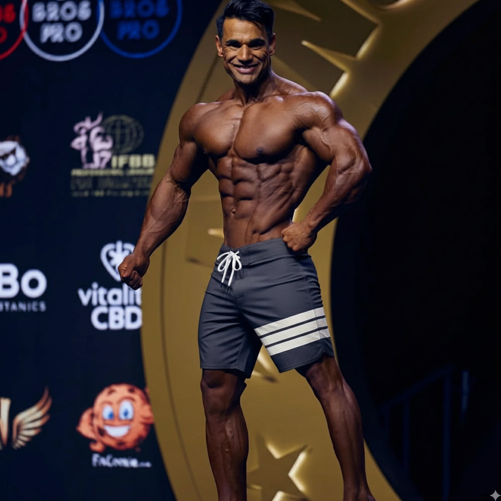 [M2W] Physique Board Short Jasper Gray (4706-10)