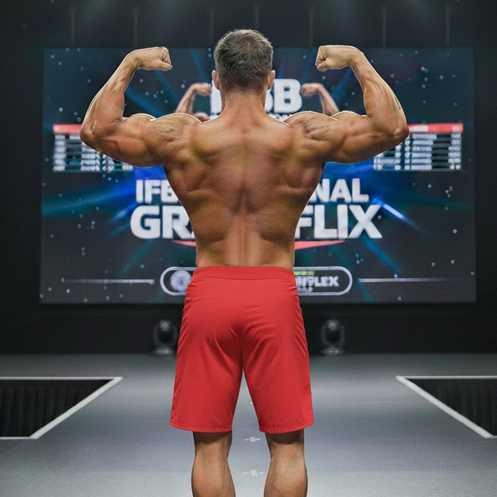 [M2W] Physique Board Short Crimson (4706-13)