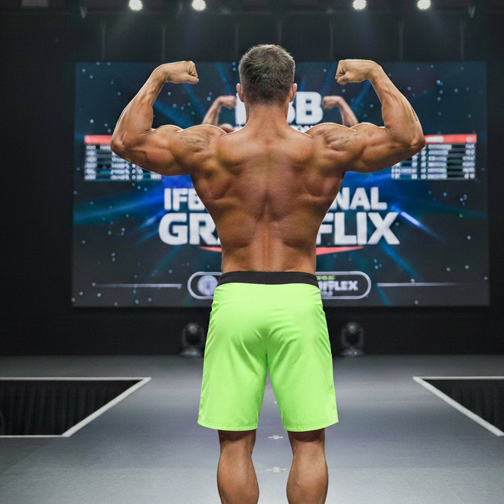 [M2W] Physique Board Short Lime-Black (4706-17)