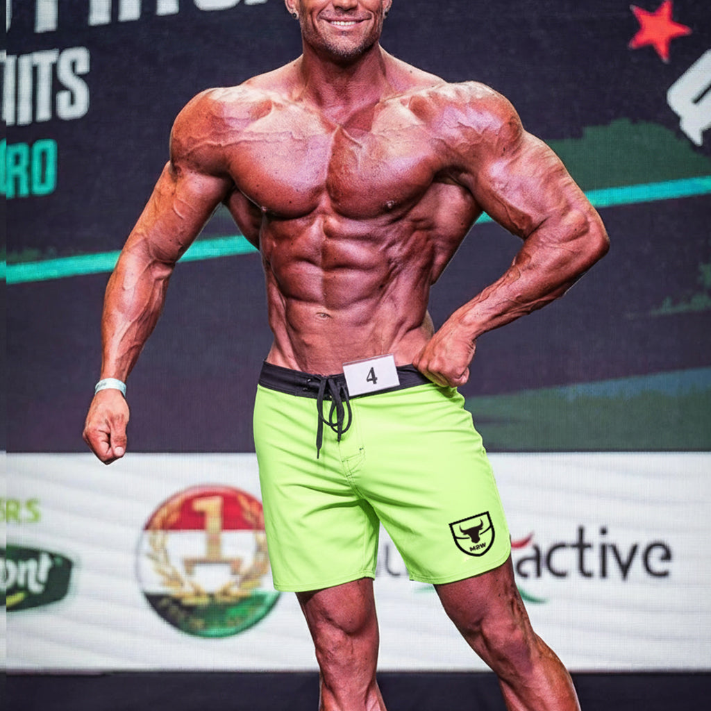 [M2W] Physique Board Short Lime-Black (4706-17)