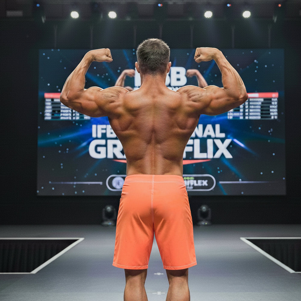 [M2W] Physique Board Short Neon Orange (4706-24)