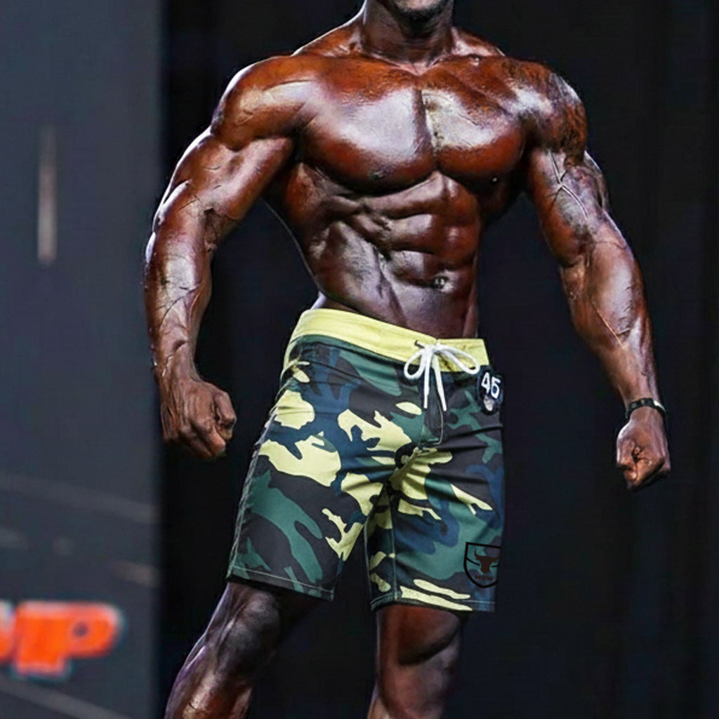[M2W] Physique Board Short Yellow Camo (4706-67)
