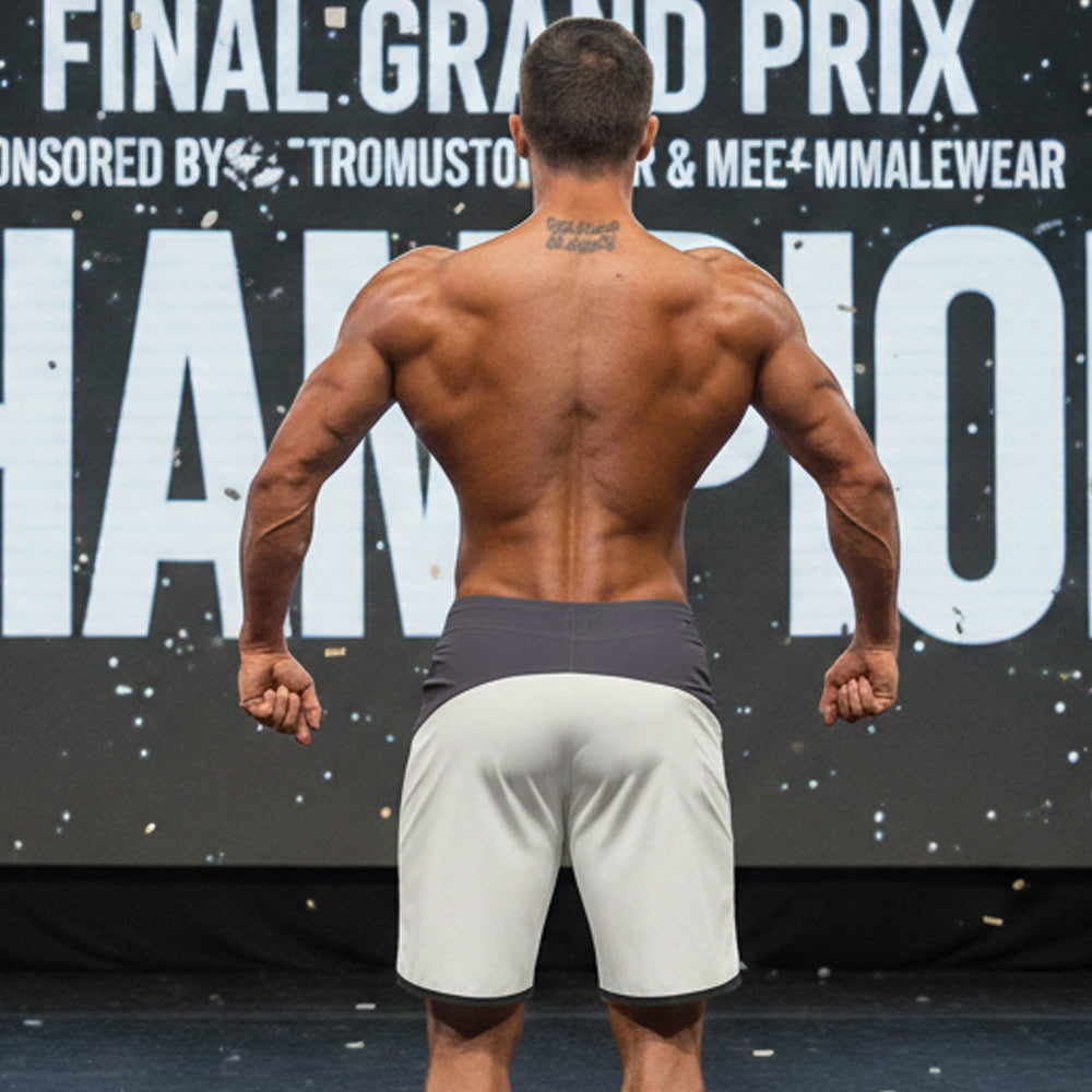 [MetroMuscleWear] Cordoba Physique Board Short Gray (4716-09)