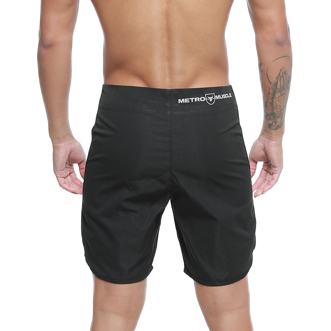 [MetroMuscleWear] Intenso Physique Board Short Black (4716-21)