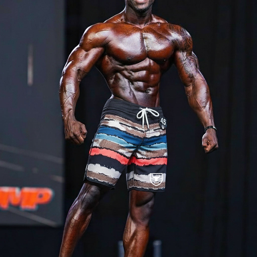 [MetroMuscleWear] Tiger Physique Board Short (4716-70)