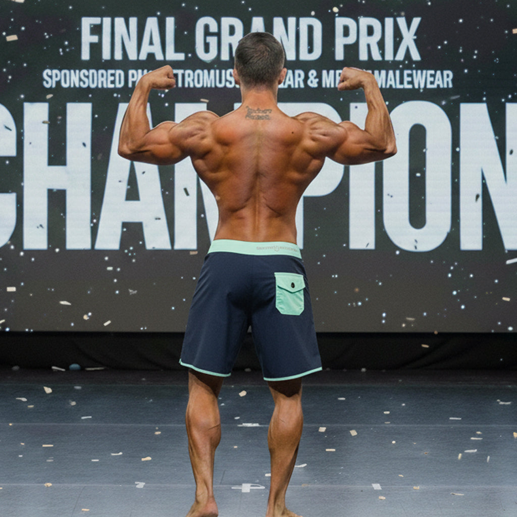 [MetroMuscleWear] Marine Physique Board Short (4716-73)