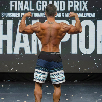 [MetroMuscleWear] Harvest Physique Board Short (4716-74)
