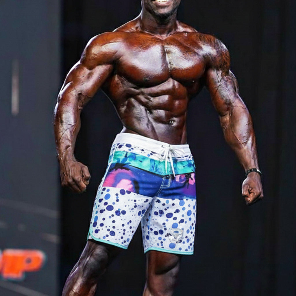 [MetroMuscleWear] Bubble Physique Board Short (4716-75)