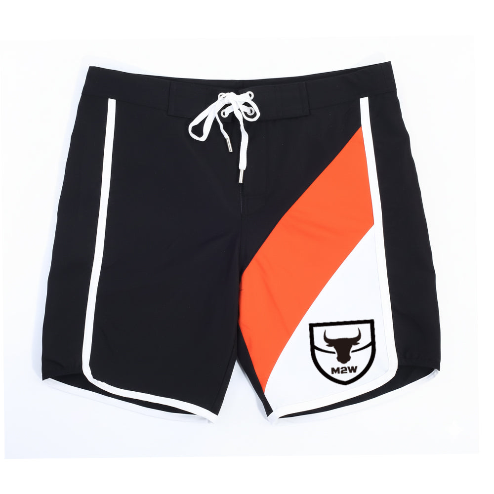 [MetroMuscleWear] IFBB Pro Mens Physique Board Short Black (4717-20)