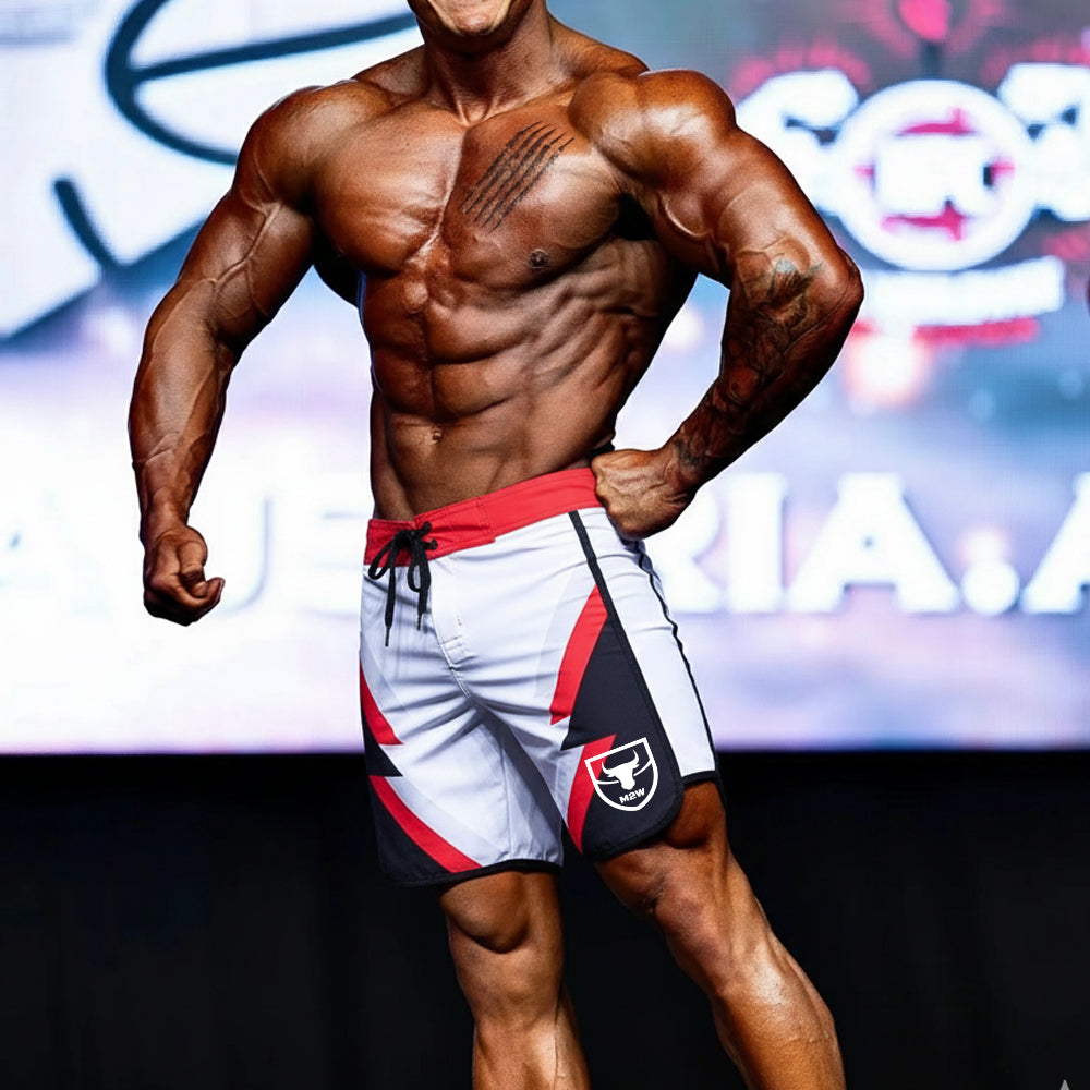 [MetroMuscleWear] IFBB Pro Mens Physique Board Short Venom (4717-73)
