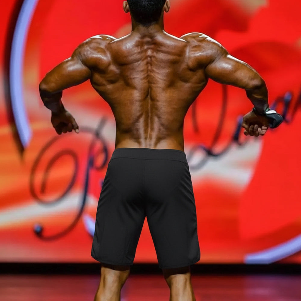 [MetroMuscleWear] IFBB Pro Mens Physique Board Short Colombia (4717-78)