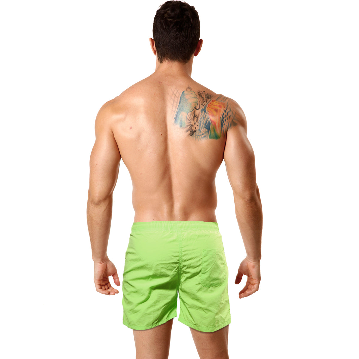 [M2W] Pool Party Short Neon Green (4773-07)