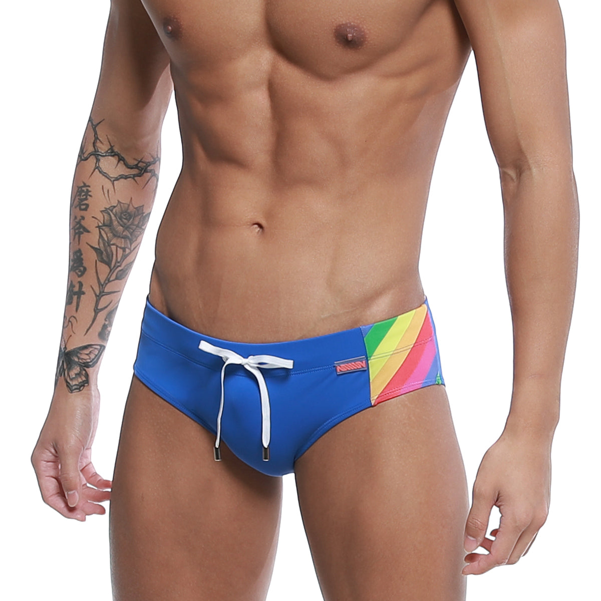 [M2W] Rainbow Swim Brief Royal (4914-07)