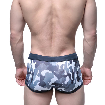 [M2W] Classic Swim Trunk Camo Gray (4932-90)