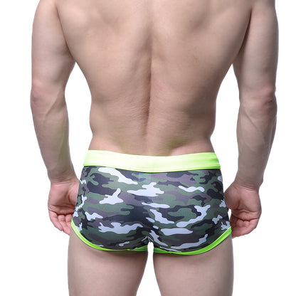 [M2W] Classic Swim Trunk Camo Green (4932-91)