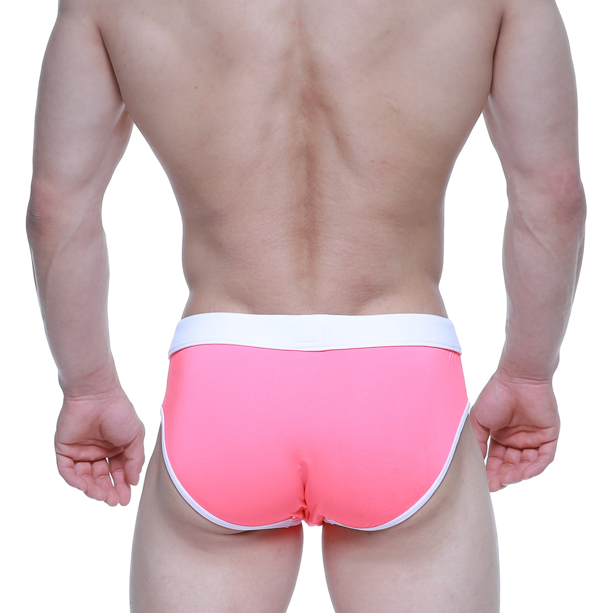 [M2W] Swim Brief Neon Pink (4953-02)