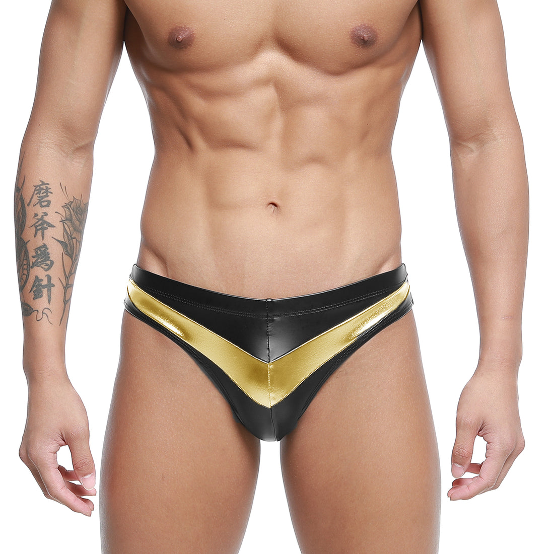 [MetroMuscleWear] Mark Competition Suit Gold (4974-05)