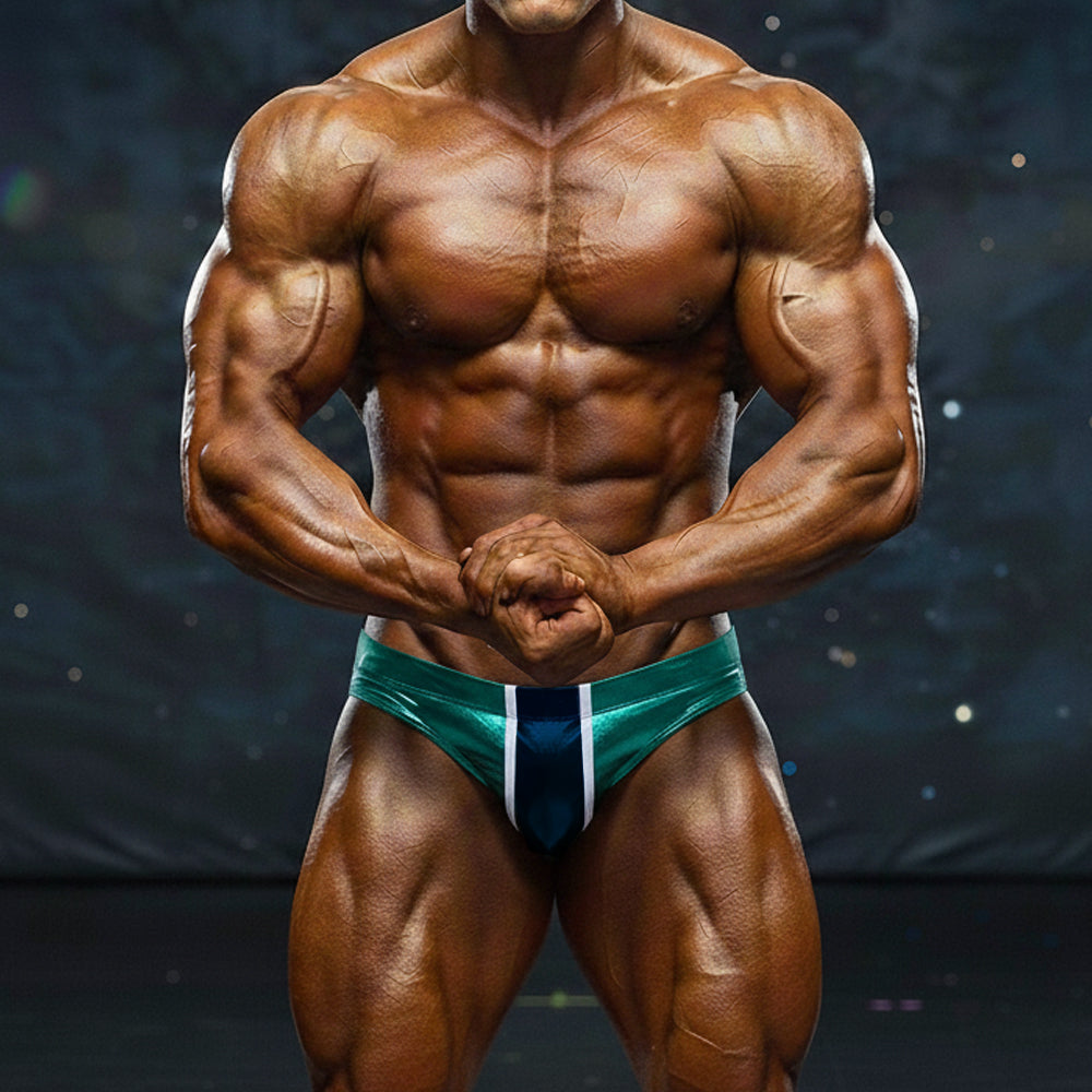 [MetroMuscleWear] Competition Suit Green (4974-07)