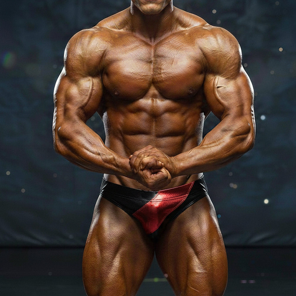 [MetroMuscleWear] Competition Suit Red (4974-12)
