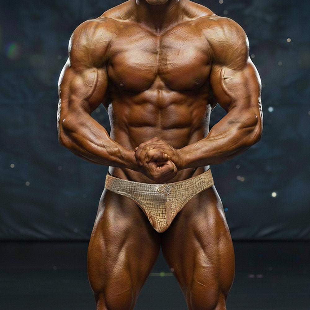 [MetroMuscleWear] Competition Suit Gold (4974-21)