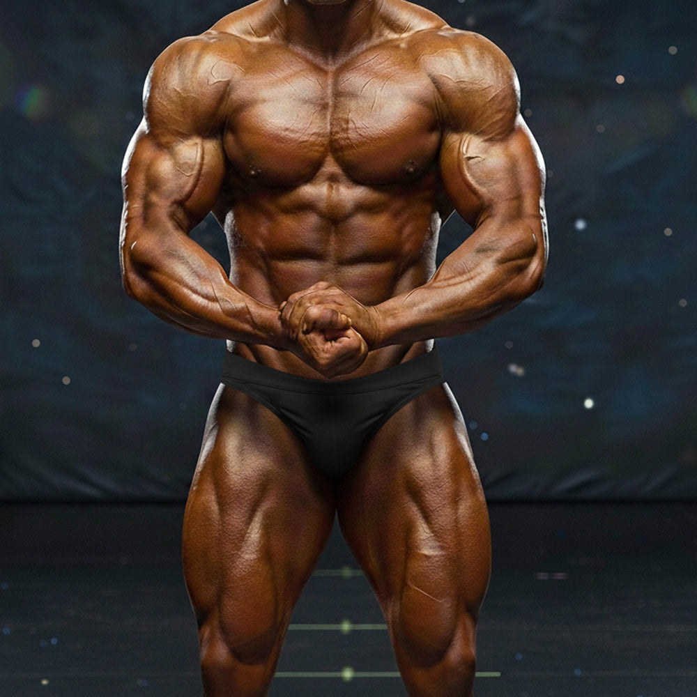 [MetroMuscleWear] Basic Competition Suit Black (4974-25)