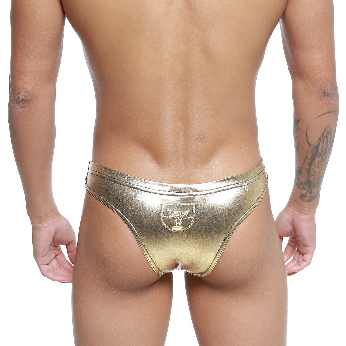 [MetroMuscleWear] Charles Competition Suit Gold (4974-38)