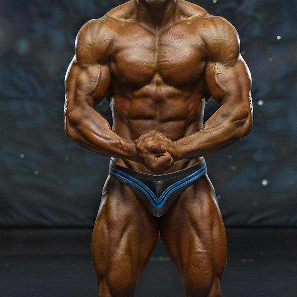 [MetroMuscleWear] Ajax Competition Suit Blue (4974-46)