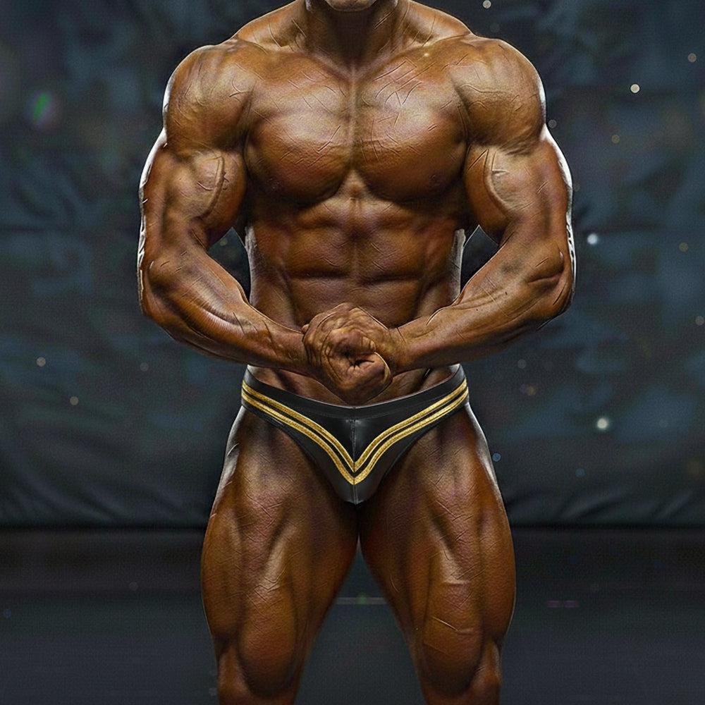 [MetroMuscleWear] Ajax Competition Suit Gold (4974-47)